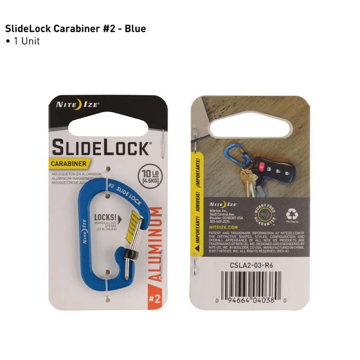 #CSLA3 SLIDELOCK® CARABINER ALUMINUM