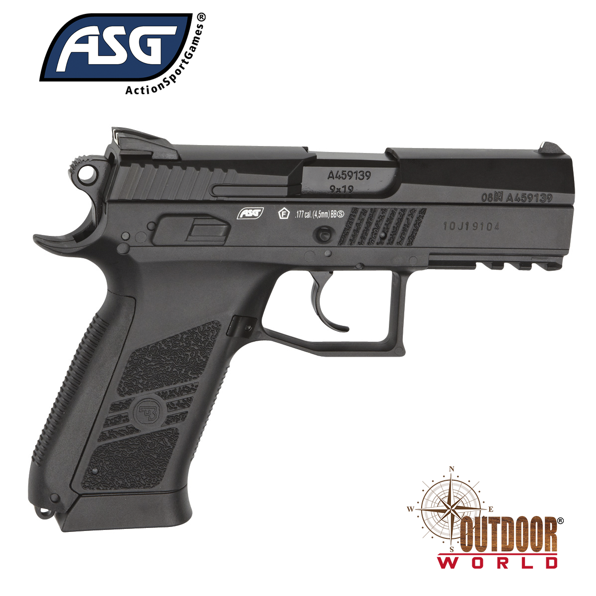 CZ 75 P-07 BB CAL.177 (4.5 MM) 