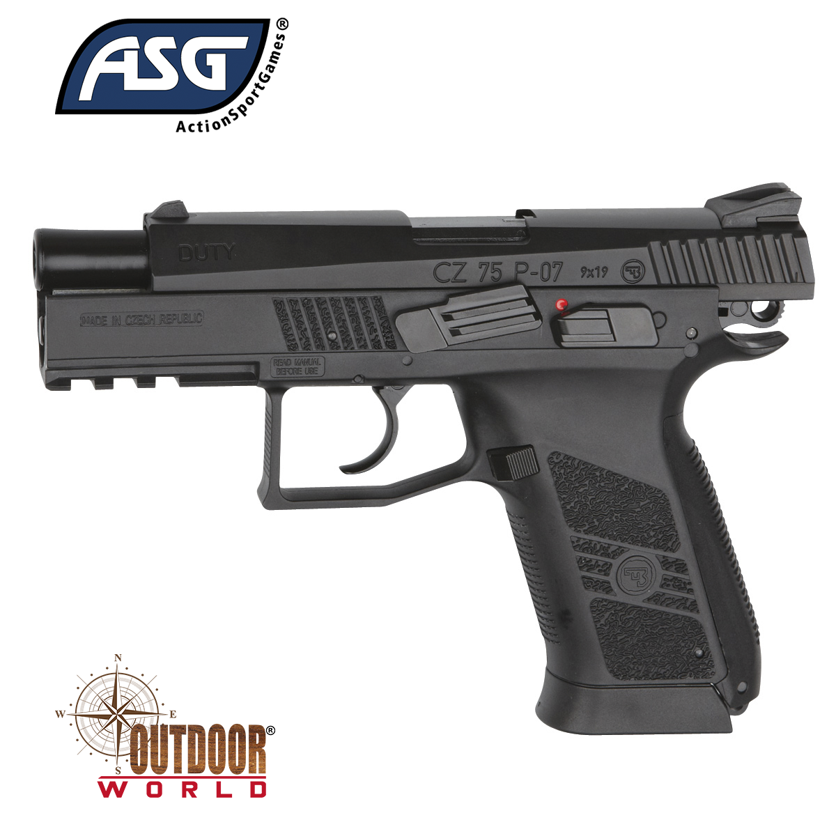 CZ 75 P-07 BB CAL.177 (4.5 MM) 