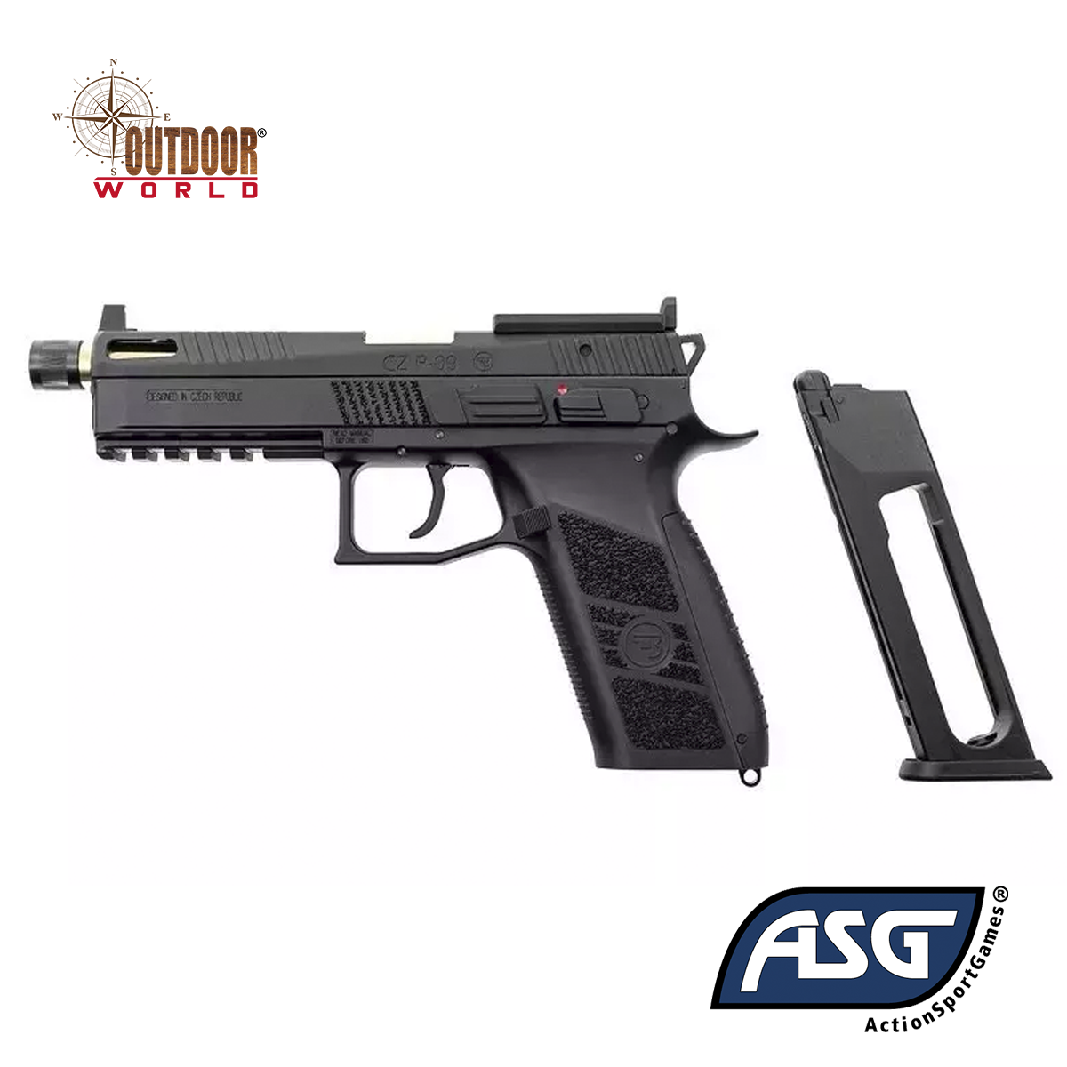 CZ P-09 OR CO2 AIRSOFT PISTOL