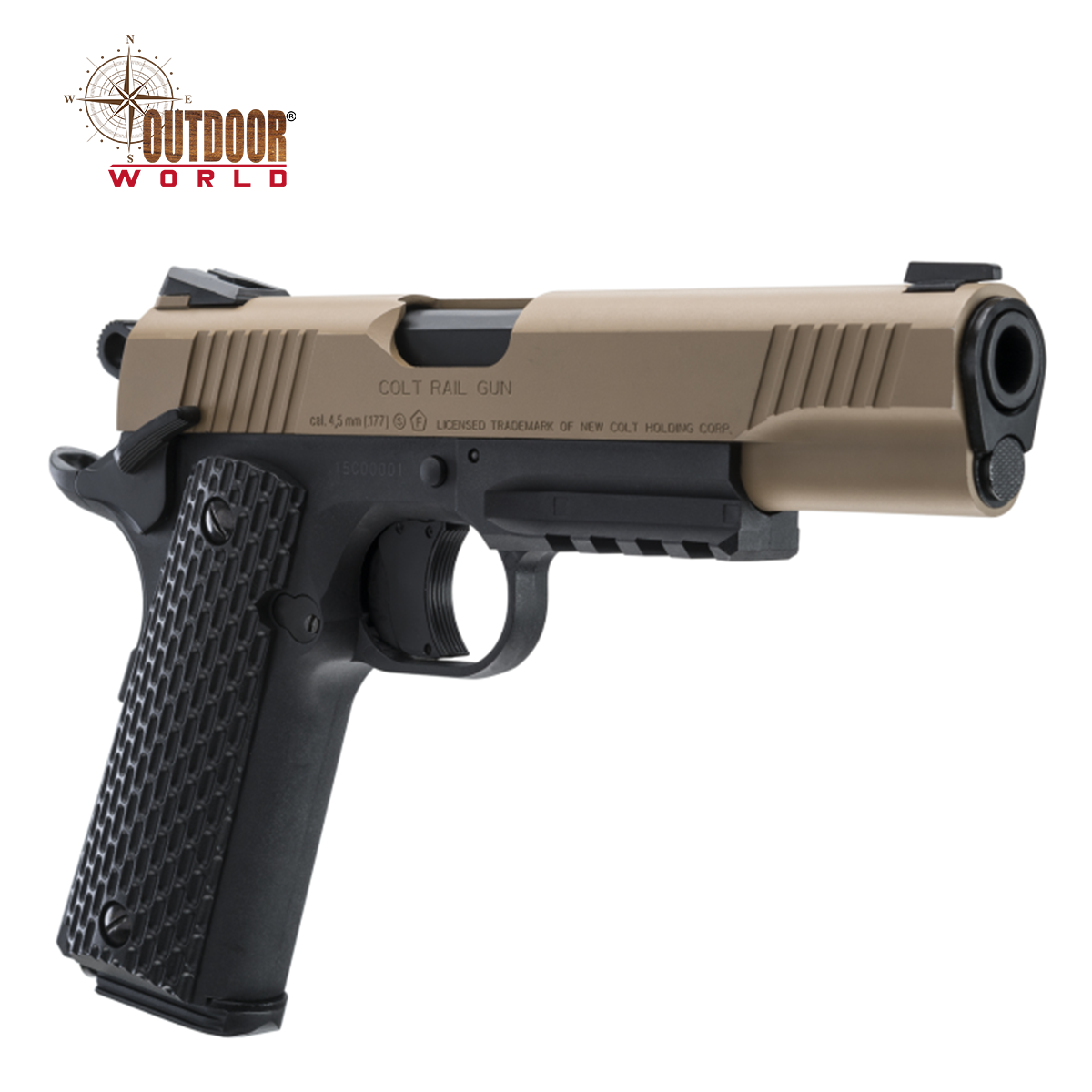 COLT M45 CQBP .177 BB GUN ACTION PISTOL