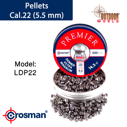 DOMED ULTRA MAGNUM PELLET CAL.22 (5.5 MM)