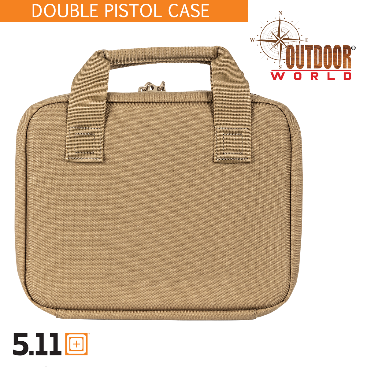 5.11 Tactical #56444 DOUBLE PISTOL CASE