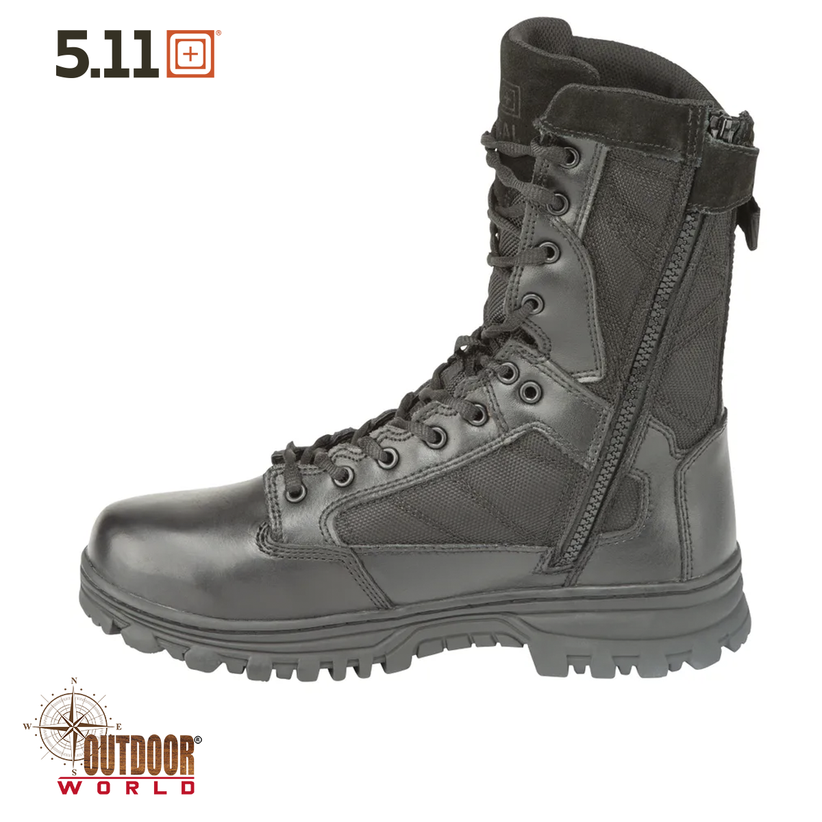 5.11 EVO 8" BOOT WITH SIDEZIP