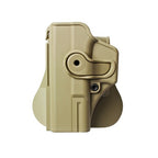 IMI-Z1020LH - New Polymer Retention Holster for Glock 19/23/25/28/32 - Left Handed Gen 4 Compatible