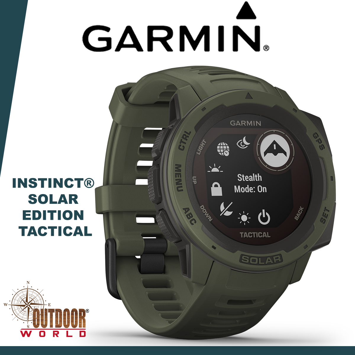 Instinct® Solar Edition – Tactical 010-02293-14
