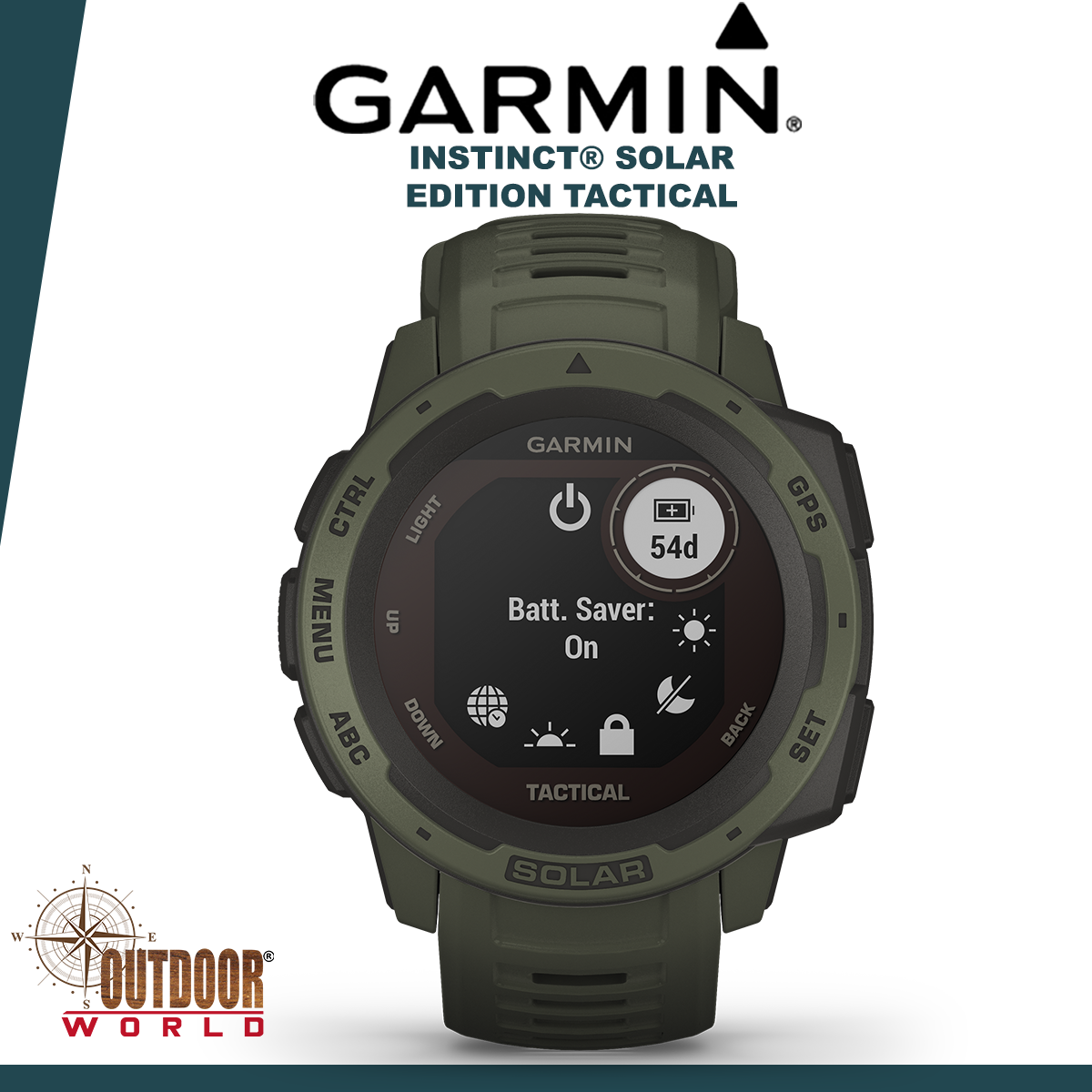 Instinct® Solar Edition – Tactical 010-02293-14