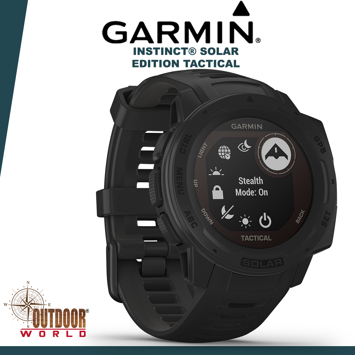 Instinct® Solar Edition – Tactical 010-02293-14