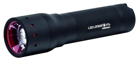 Led Lenser #P7.2 Flashlight, Black with Carrying Case