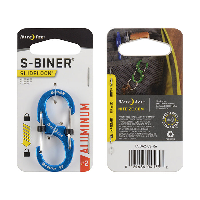 S-BINER® SLIDELOCK® ALUMINUM