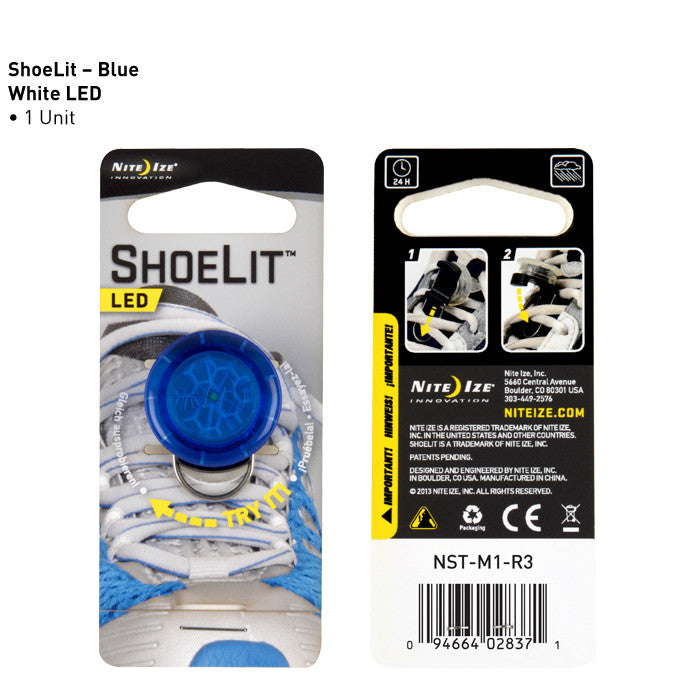 SHOELIT LED NITE IZE #NST-M1-R3