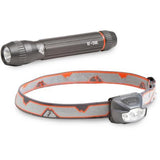 Ozark Trail #20207 Headlamp and Flashlight Combo Pack, 50/250 Lumens