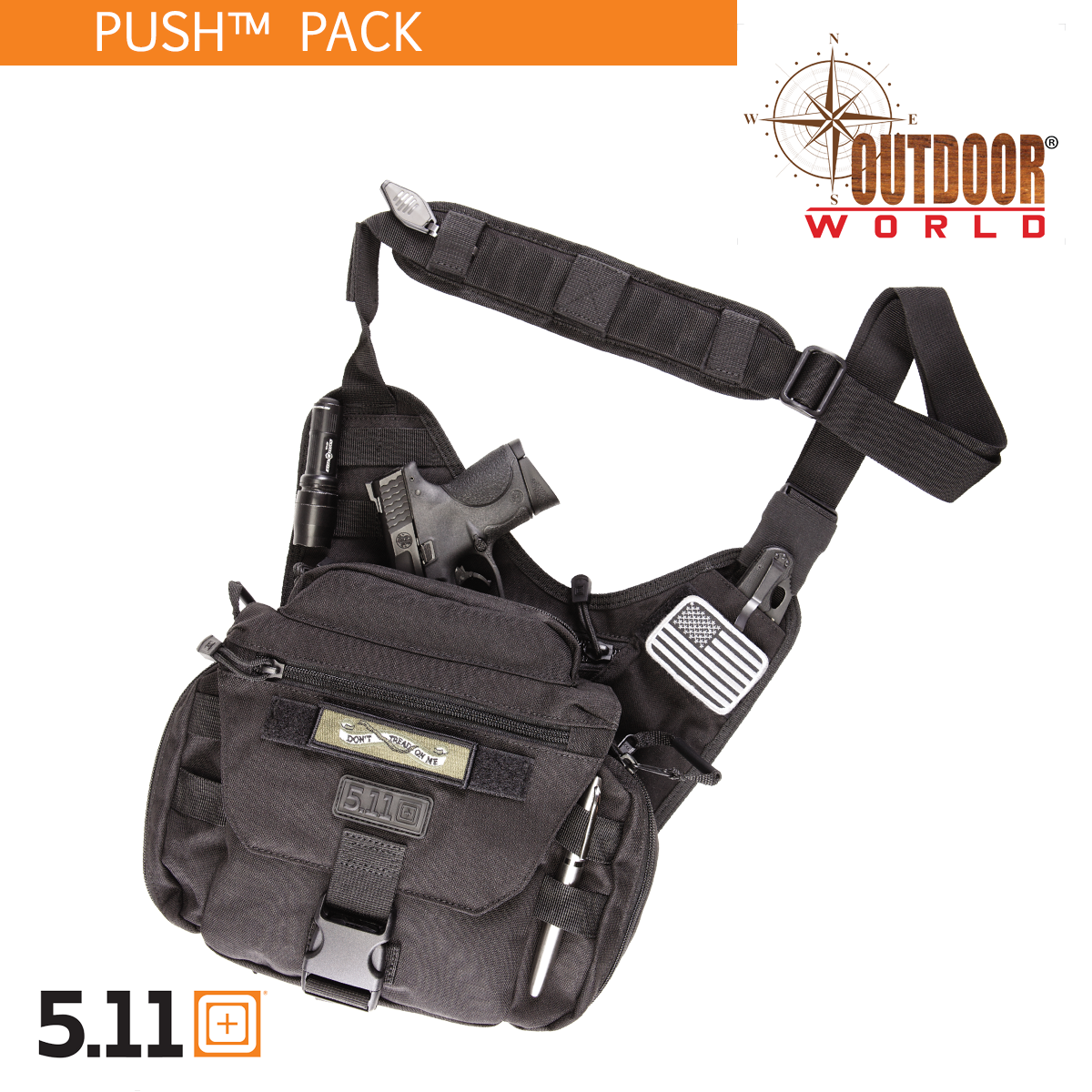5.11 Tactical #56037 Push Pack