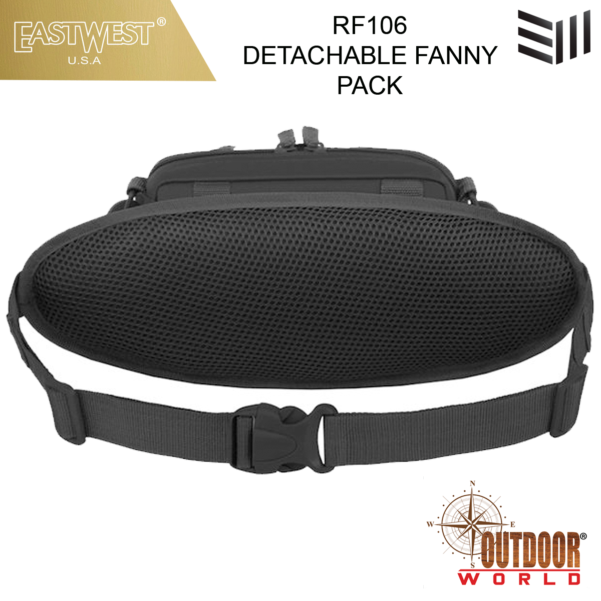 RF106  DETACHABLE FANNY PACK