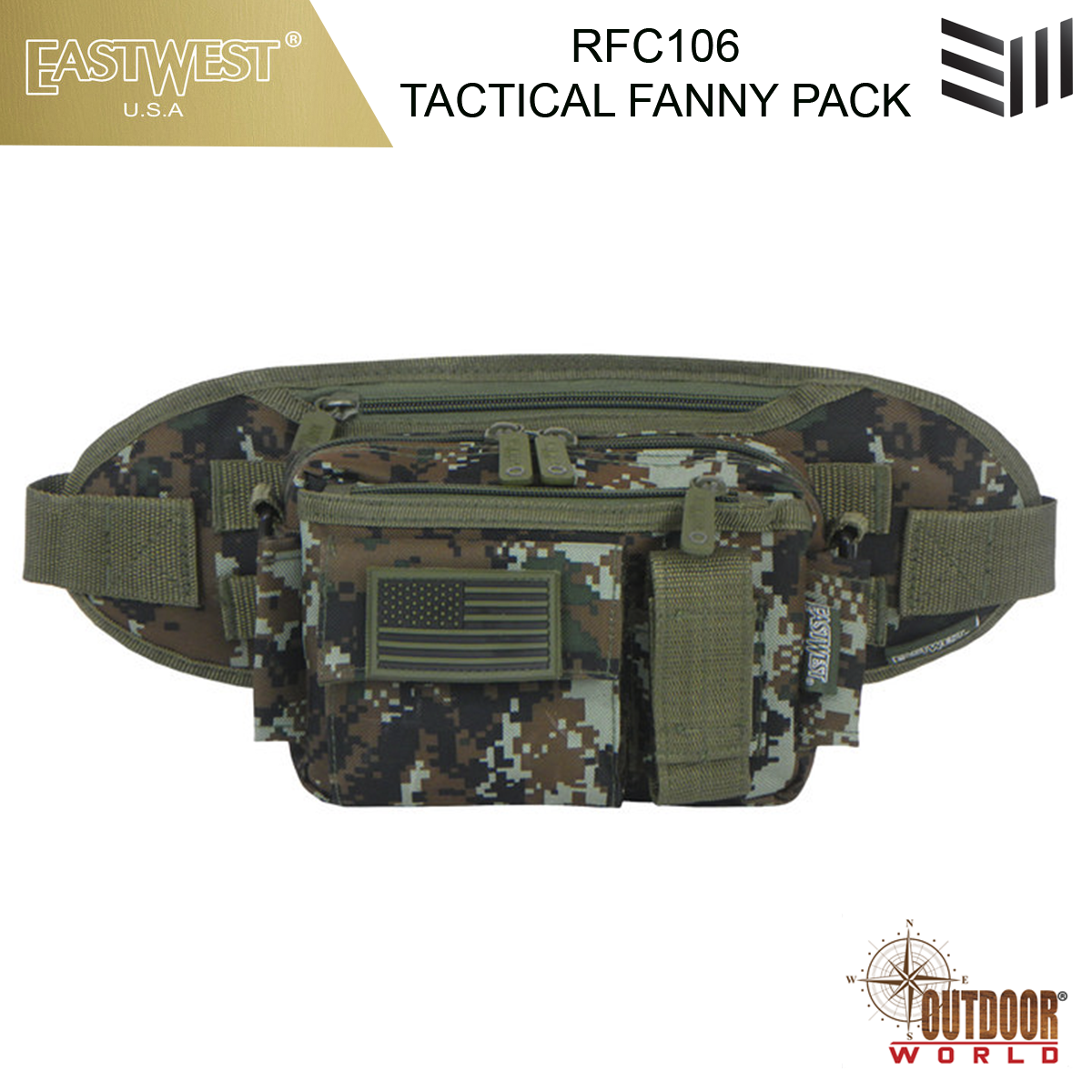 RFC106 TACTICAL FANNY PACK