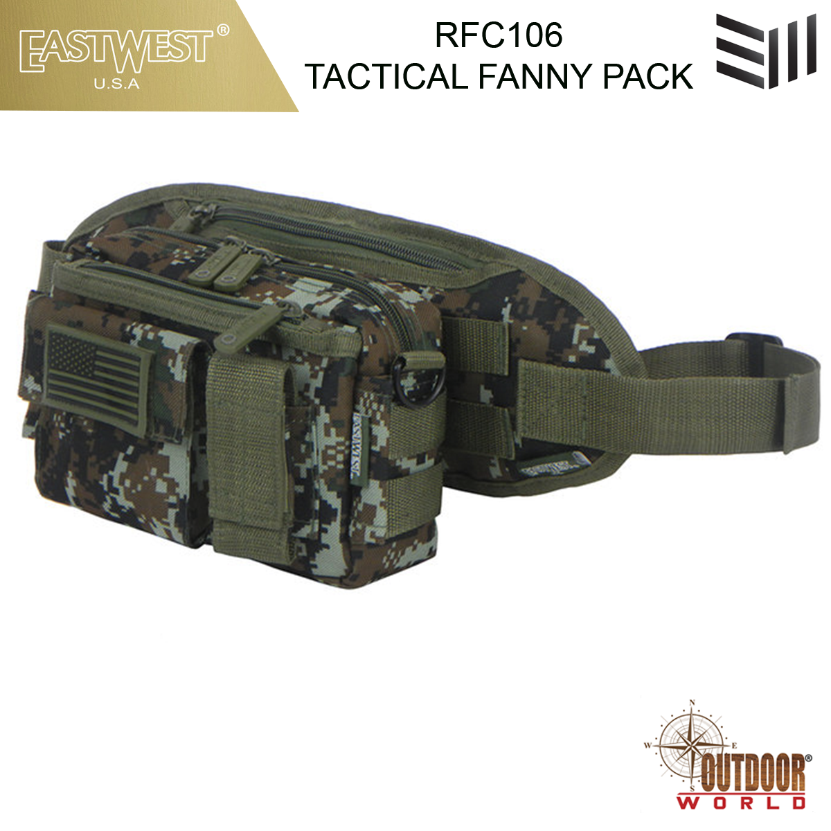 RFC106 TACTICAL FANNY PACK