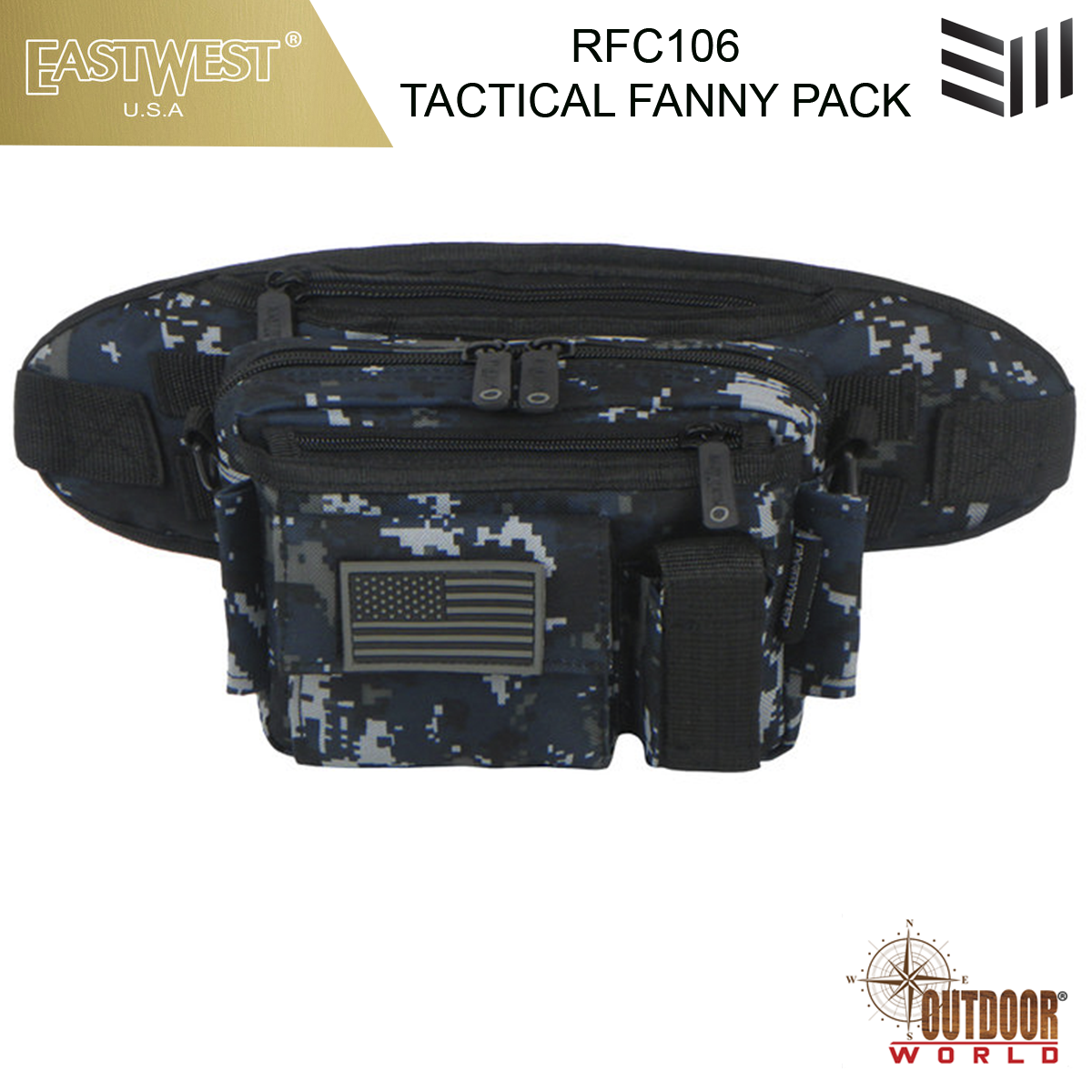 RFC106 TACTICAL FANNY PACK