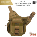 RT511 TACTICAL SHOULDER SLING TRAIL PACK
