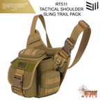 RT511 TACTICAL SHOULDER SLING TRAIL PACK
