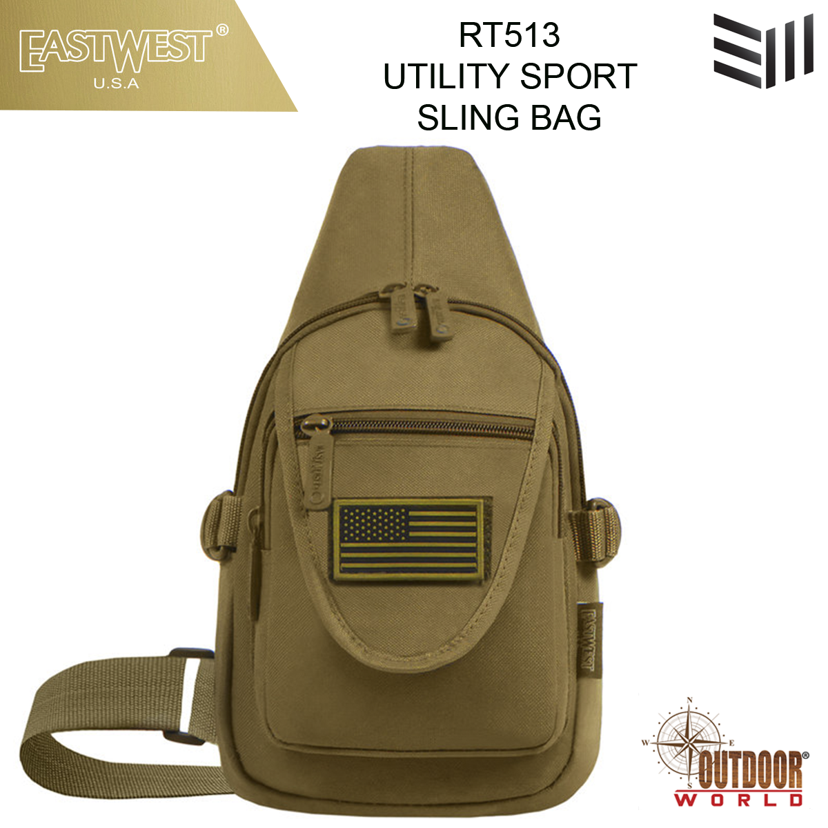 RT513 UTILITY SPORT SLING BAG