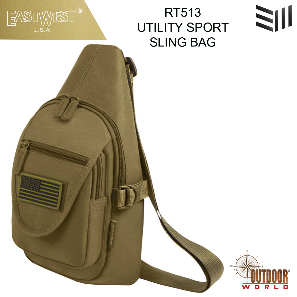 RT513 UTILITY SPORT SLING BAG