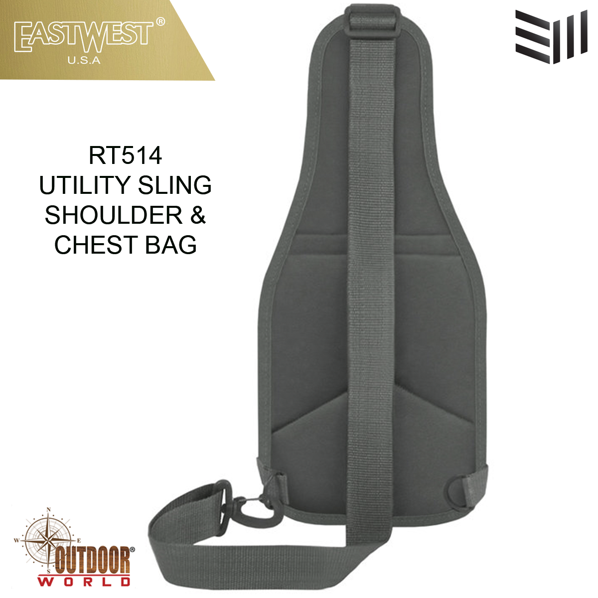 RT514  UTILITY SLING SHOULDER & CHEST BAG