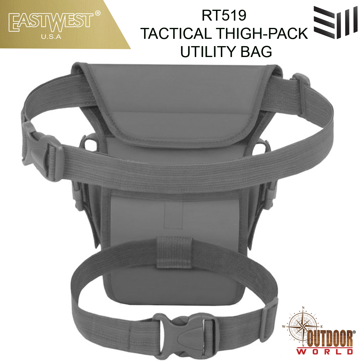 RT519  TACTICAL THIGH-PACK UTILITY BAG