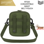 RT520 CONVERTIBLE WAIST BELT POUCH