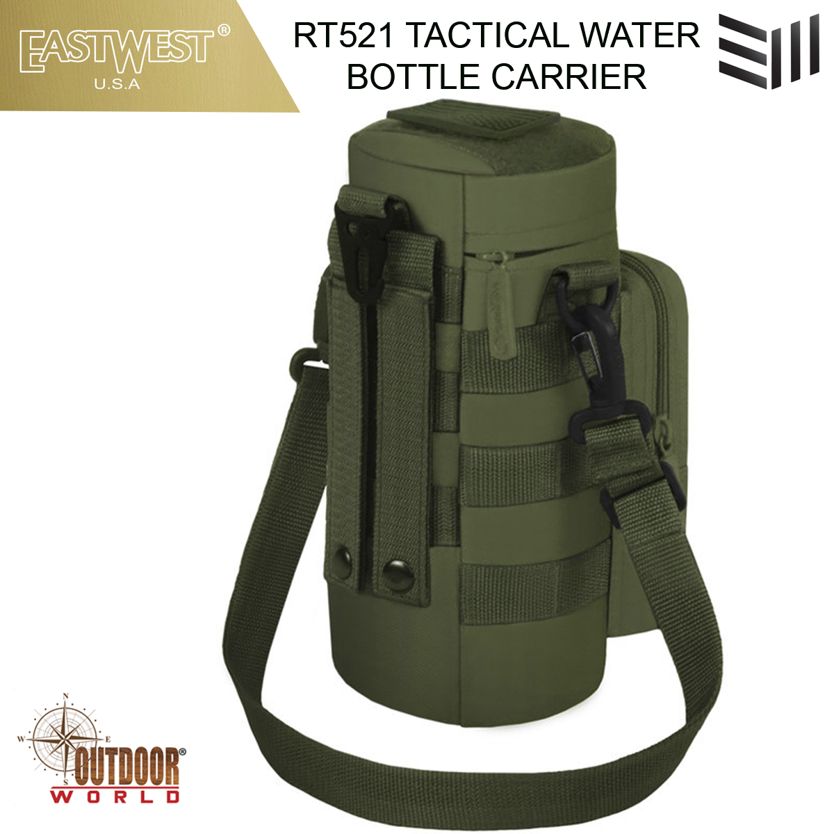 RT521 TACTICAL WATER BOTTLE CARRIER