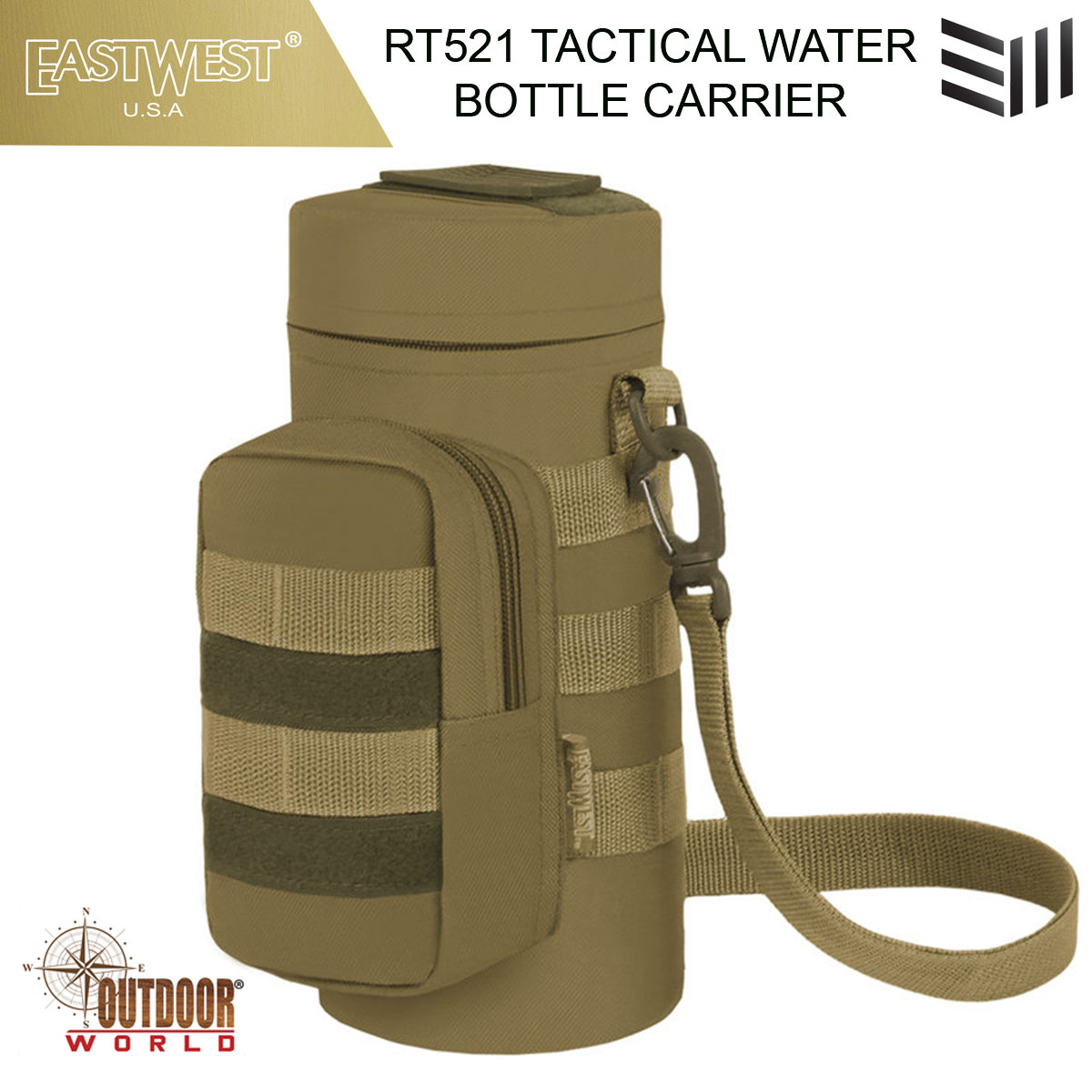 RT521 TACTICAL WATER BOTTLE CARRIER