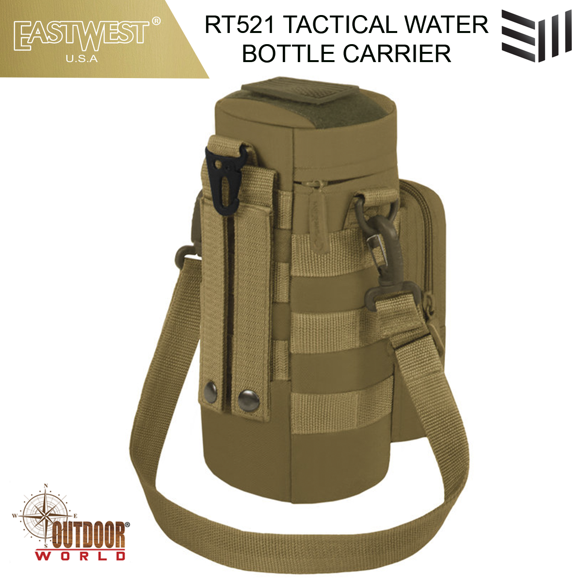 RT521 TACTICAL WATER BOTTLE CARRIER