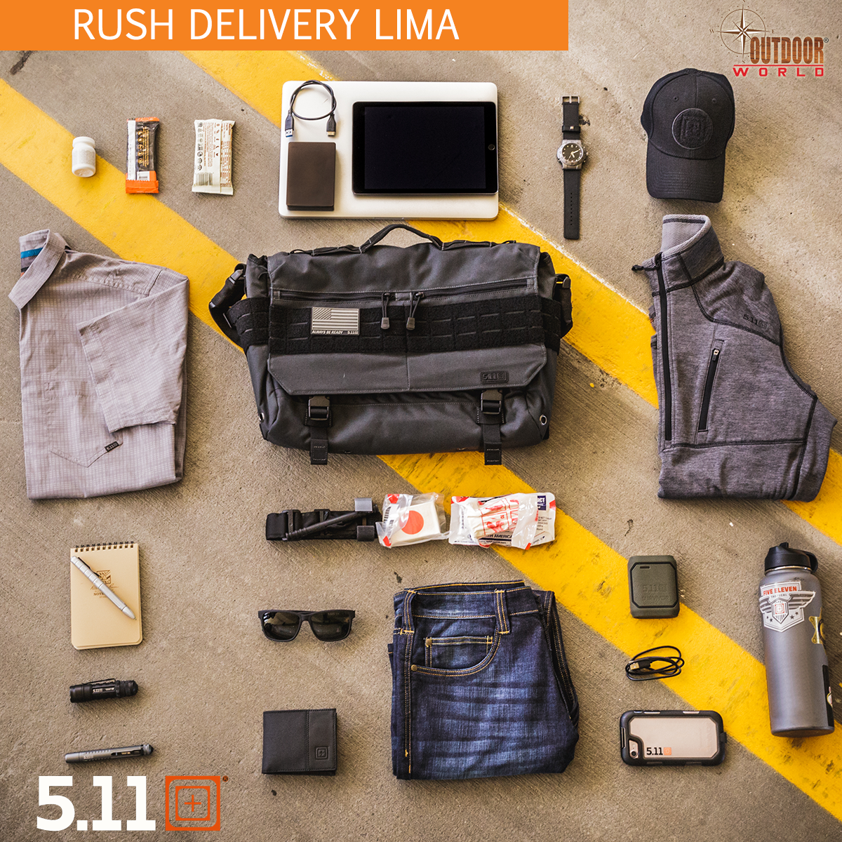 5.11 Tactical #56177 RUSH DELIVERY LIMA