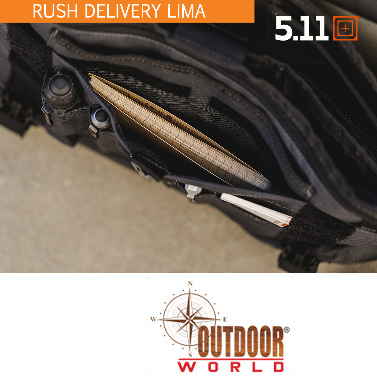 5.11 Tactical #56177 RUSH DELIVERY LIMA