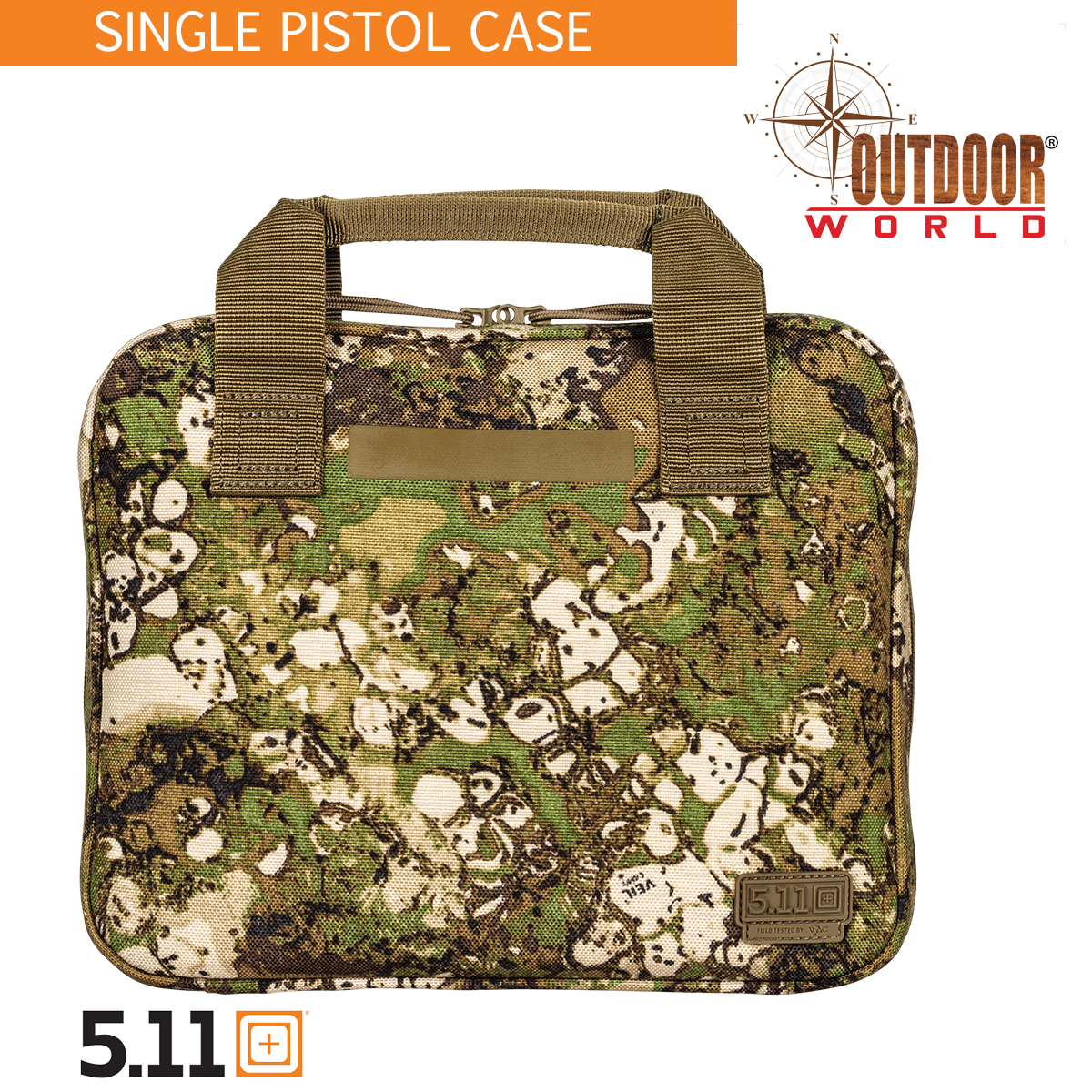 5.11 Tactical #58724G7 GEO7® SINGLE PISTOL CASE