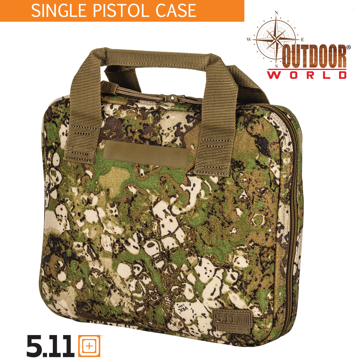 5.11 Tactical #58724G7 GEO7® SINGLE PISTOL CASE