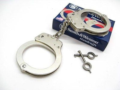 Smith & Wesson Handcuff  #Model 100-1 Nickel