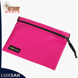 SUBSAK-BK waist pack 8.25" X 6.25"  with adjustable strap. Includes 1-B-aLOKD2-4x7 and 1 B-aLOKD-6x6