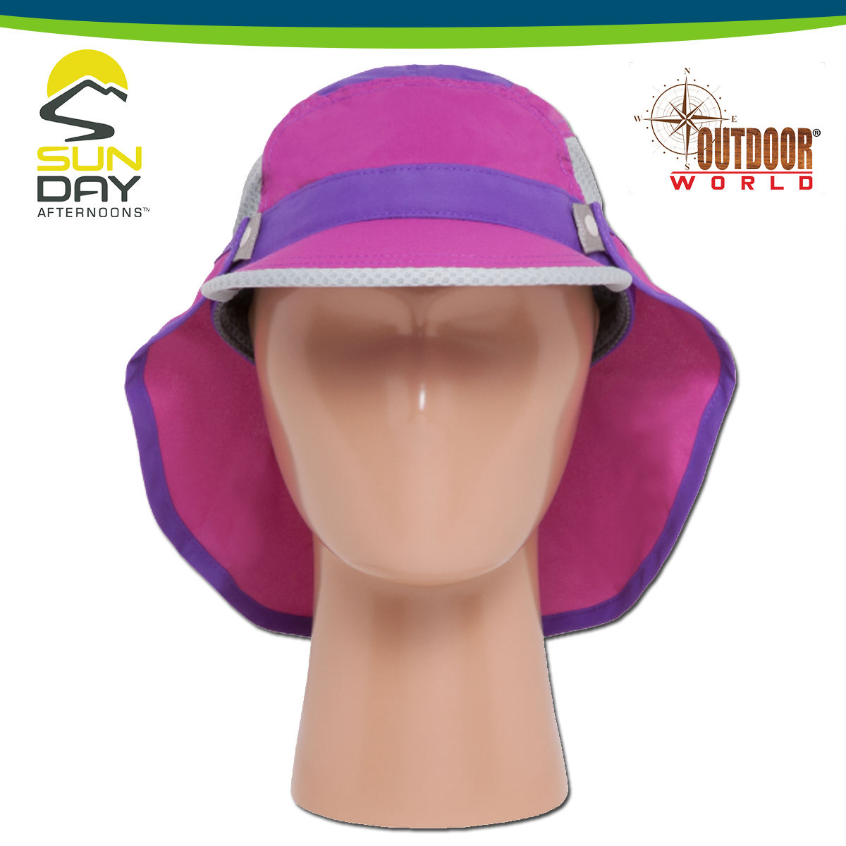 KIDS' SUN CHASER CAP