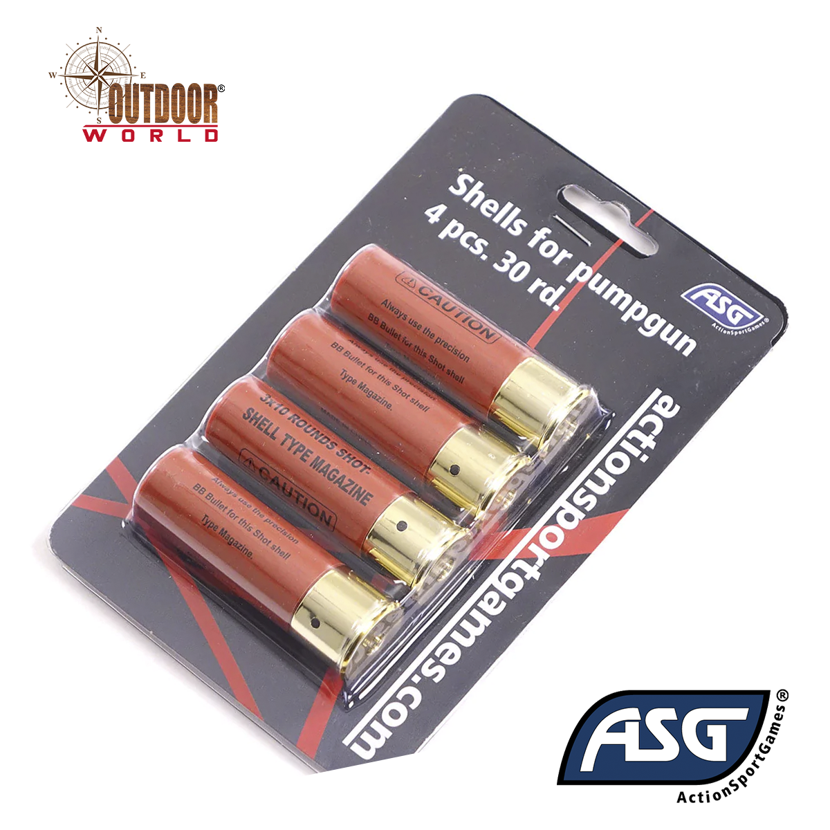 Pumpgun Shotgun Shells 3x30x4
