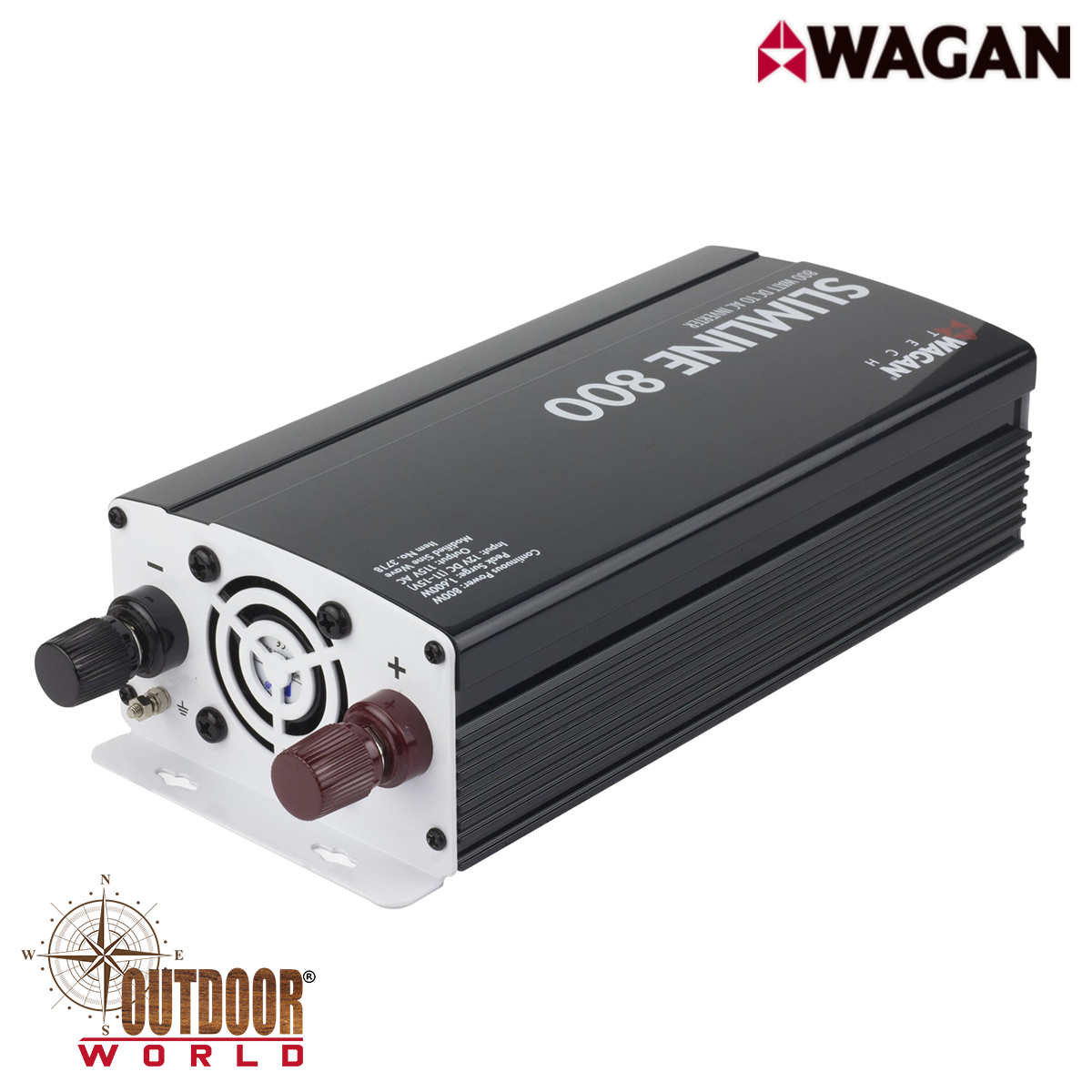 #3718 SlimLine AC Inverter 800 Watt (MSW)