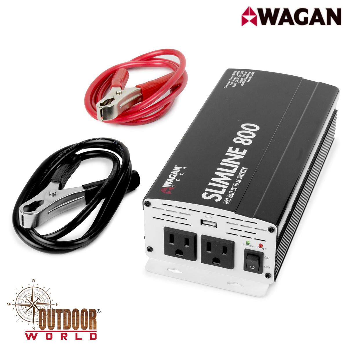 #3718 SlimLine AC Inverter 800 Watt (MSW)