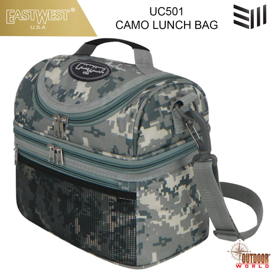 UC501  CAMO LUNCH BAG