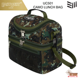UC501  CAMO LUNCH BAG