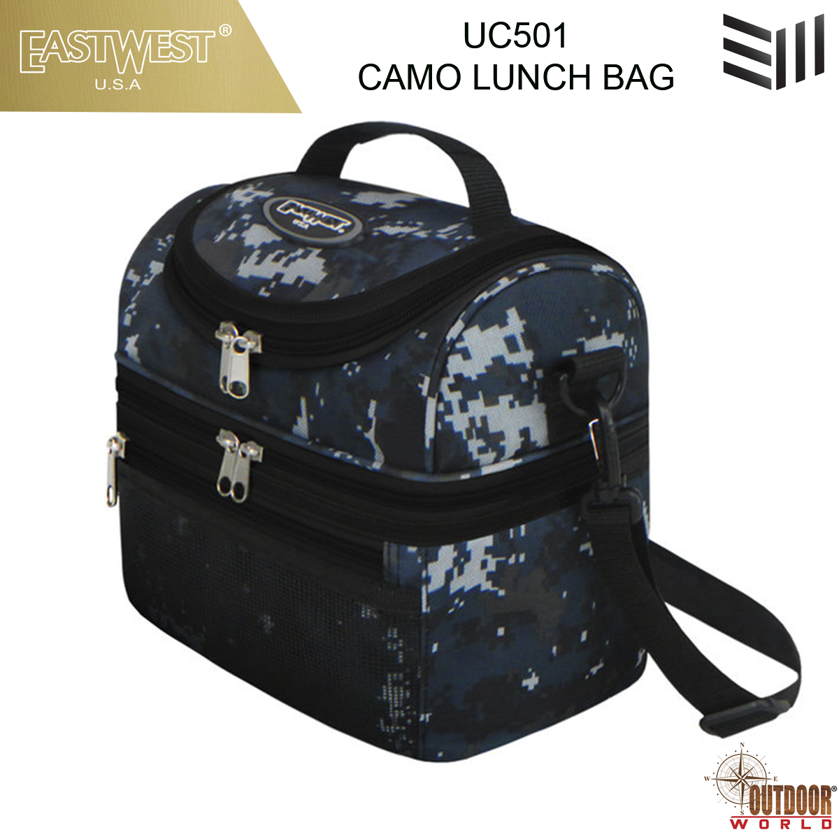 UC501  CAMO LUNCH BAG