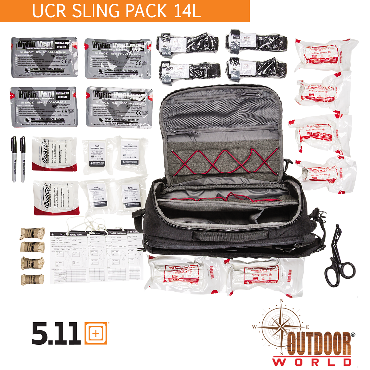 #56298 UCR SLING PACK 14L