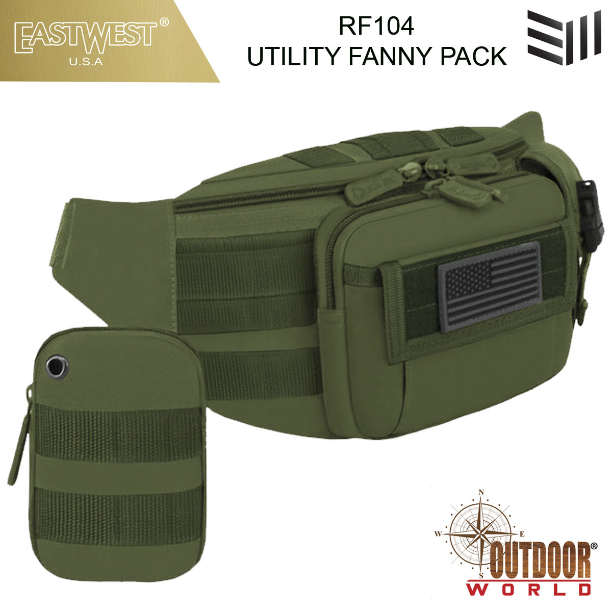 RF104  UTILITY FANNY PACK