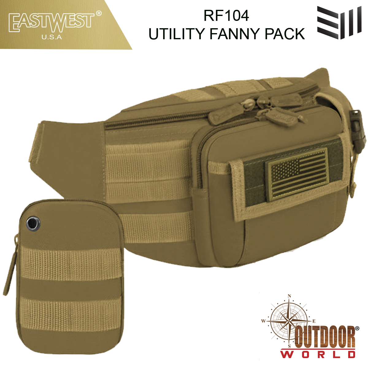 RF104  UTILITY FANNY PACK