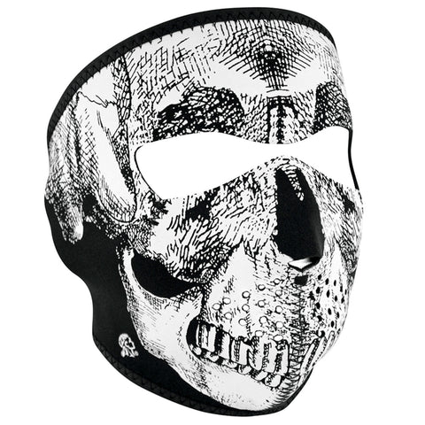 Black & White Skull Face - WNFM002