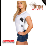 4012-BLK-2X / WOMENS CONCEALED CARRY SCOOP NECK TEE
