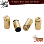 LSVS-40b / 40 Caliber Brass Valve Stem Covers
